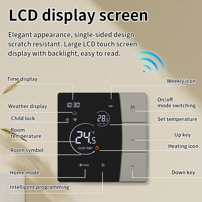 ترمونست دکمه SDM6 LED